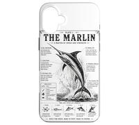 Custodia per iPhone 16 Plus Il Marlin Un Maestro Di Velocità E Potente Forza