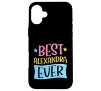Custodia per iPhone 16 Plus Il miglior nome personalizzato Alexandra mai abbinato