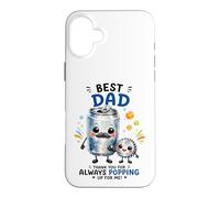 Custodia per iPhone 16 Plus Il miglior papà che esce sempre per me può progettare