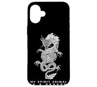 Custodia per iPhone 16 Plus Il mio spirito animale è un drago