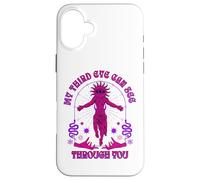 Custodia per iPhone 16 Plus Il mio terzo occhio può vedere attraverso il tuo umorismo