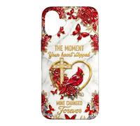 Custodia per iPhone 16 Plus Il momento in cui il mio cuore è cambiato per sempre Memorial Cardinal