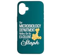 Custodia per iPhone 16 Plus Il nostro dipartimento di microbiologia si basa sul suo stafilococco ex cellulare