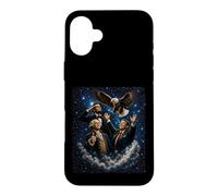 Custodia per iPhone 16 Plus Il presidente americano Lincoln Washington Reagan Patriotic Eagle