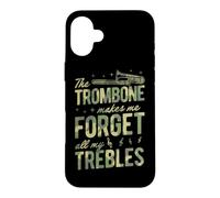 Custodia per iPhone 16 Plus Il trombone mi fa dimenticare tutti i miei acuti