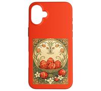 Custodia per iPhone 16 Plus Illustrazione decorativa dell'uovo di Nowruz dei tesori di Haft-Sin