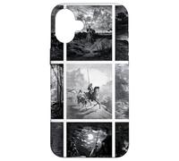 Custodia per iPhone 16 Plus Illustrazioni di Don Chisciotte di Gustave Dore