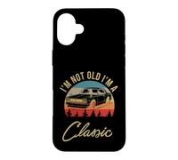 Custodia per iPhone 16 Plus I'm Not Old I'm A Classic Old Car Retro Sunset Sun Vintage