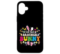Custodia per iPhone 16 Plus I'm The Brother Bunny - Divertente abbinamento pasquale per tutta la famiglia