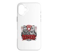 Custodia per iPhone 16 Plus Imperiale Equilibrio Samurai Imperatrice Imperatrice Sol Levante