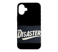 Custodia per iPhone 16 Plus Impressionante Disastro Discorso Costume