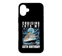 Custodia per iPhone 16 Plus In crociera verso la mia vacanza in crociera per il 65° compleanno