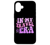 Custodia per iPhone 16 Plus In My Travel Era Vacation Trip Summer Hiking Camping Squad