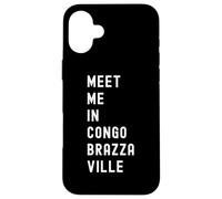 Custodia per iPhone 16 Plus Incontriamoci a Congo-Brazzaville Africa