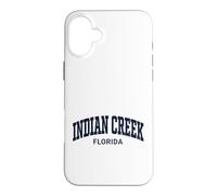 Custodia per iPhone 16 Plus Indian Cr lorida Vintage Athletic Sports Design