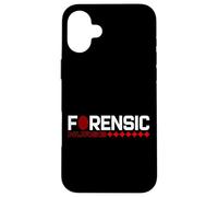 Custodia per iPhone 16 Plus Infermiera forense Scienziata di criminologia forense