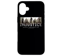 Custodia per iPhone 16 Plus Injustice: Gods Among Us Logo