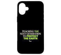 Custodia per iPhone 16 Plus Insegnare la prossima generazione a proteggere l'insegnante di ecologia della terra