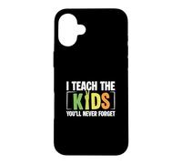 Custodia per iPhone 16 Plus Insegno ai bambini che non dimenticherai mai Speducator SpEd Teacher