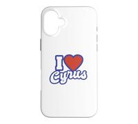 Custodia per iPhone 16 Plus Io amo Ciro