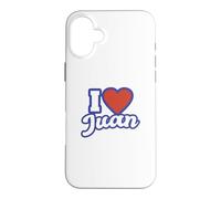 Custodia per iPhone 16 Plus Io amo Juan