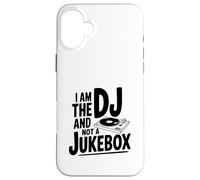 Custodia per iPhone 16 Plus Io sono il DJ non un jukebox