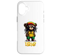 Custodia per iPhone 16 Plus IRIE Orsacchiotto Giamaica radici rasta reggae music