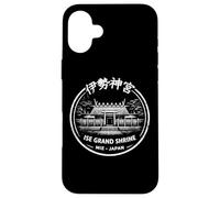 Custodia per iPhone 16 Plus Ise Grand Shrine Giappone Timbro giapponese Kanji Otaku Souvenir