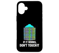 Custodia per iPhone 16 Plus IT Sysadmin Tech Support If It Works Don't Touch It