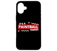 Custodia per iPhone 16 Plus It's a Paintball Thing Grandson Paintballing Tactical Gear