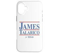 Custodia per iPhone 16 Plus James Talarico Texas Retro Vintage