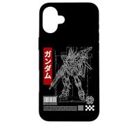 Custodia per iPhone 16 Plus Japanese Retro 90s Mecha Warrior Meka Roboto