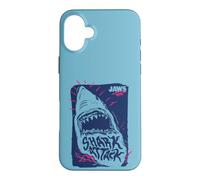 Custodia per iPhone 16 Plus Jaws Shark Attack