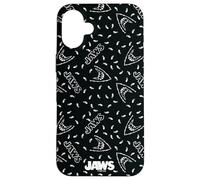 Custodia per iPhone 16 Plus Jaws Shark Bones All Over Print