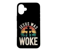Custodia per iPhone 16 Plus Jesus Was Woke