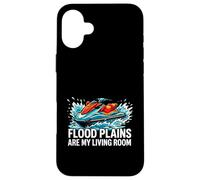 Custodia per iPhone 16 Plus Jet Skiing Flood Plains Are My Living Room