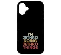 Custodia per iPhone 16 Plus Jethro Name Jethro Personalized Name First Given
