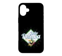 Custodia per iPhone 16 Plus Joao Pessoa in Paraíba Brasile con tucano souvenir vintage