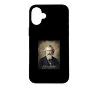 Custodia per iPhone 16 Plus Johannes Brahms Compositore