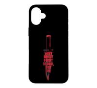 Custodia per iPhone 16 Plus John Rambo Hanno disegnato il primo film di sangue citazione
