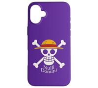 Custodia per iPhone 16 Plus Jolly Roger. Nulli Domini (niente padroni, niente signori).