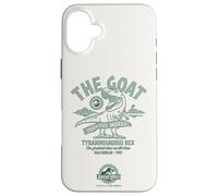 Custodia per iPhone 16 Plus Jurassic World T. Rex The Goat