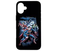 Custodia per iPhone 16 Plus Justice League Cosmic Crew