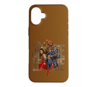 Custodia per iPhone 16 Plus Justice League | Merch ufficiale DC Comics | WBJSL03