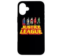 Custodia per iPhone 16 Plus Justice League Standing Above