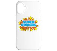 Custodia per iPhone 16 Plus Justice League Super Powers