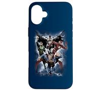 Custodia per iPhone 16 Plus Justice League The Coming Storm