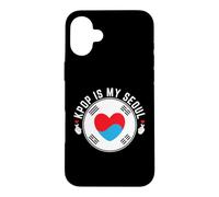 Custodia per iPhone 16 Plus K-Pop è la mia Corea di Seoul