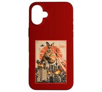Custodia per iPhone 16 Plus Kaiju Easter Bunny Tokyo Funny Egg Hunt Japanese Vibe