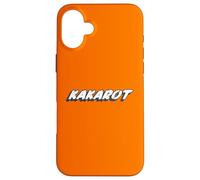 Custodia per iPhone 16 Plus Kakarot | Draghi Manga Anime giapponesi degli anni '80
